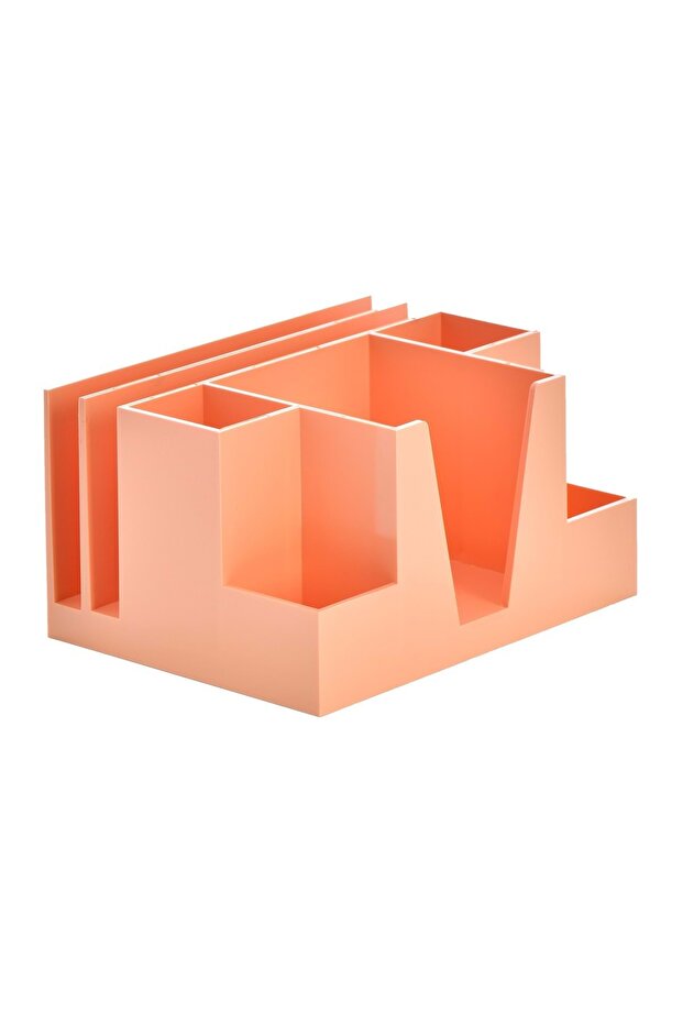 حامل قلم منظم لسطح المكتب (PASTEL ORANGE) Klm 207