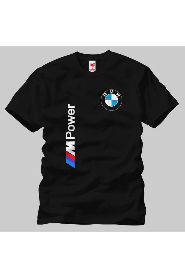 Bmw M Power Vertical Logo Unisex T-Shirt