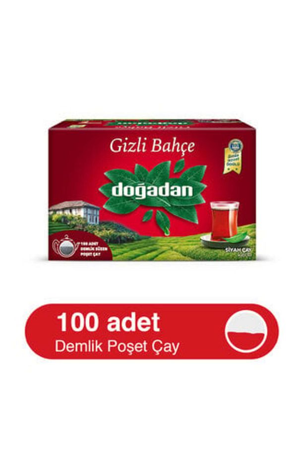 Gizli Bahçe Demlik Poşet Çay 100'lü 320 G ( 1 ADET ) - 1