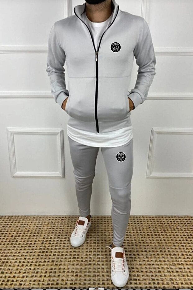 Unisex Printed Scuba Tracksuit Set