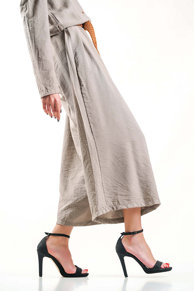 İNCE TOPUK TEK BANTLI - 1