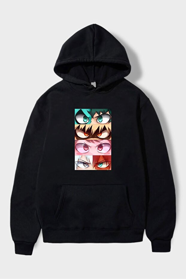 Anime Four Eyes Sweat Sweathsirt 3 Thread Hoodie Gofeel