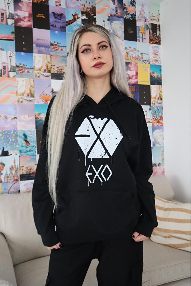 Exo Sweat Sweathsirt 3 Thread Hoodie Gofeel