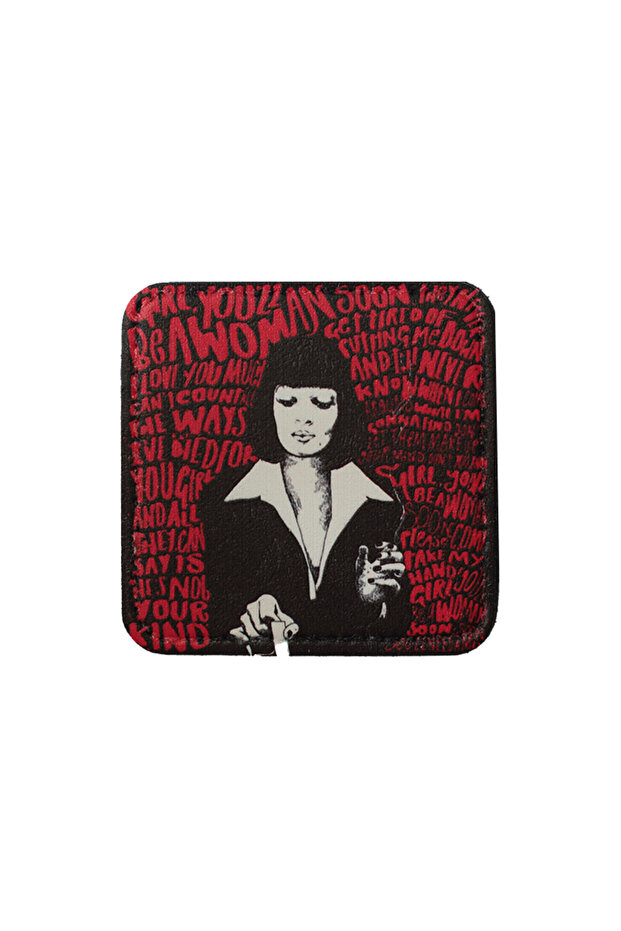 Woman Model 7x7 cm Trucker Hat Compatible Patch Arma