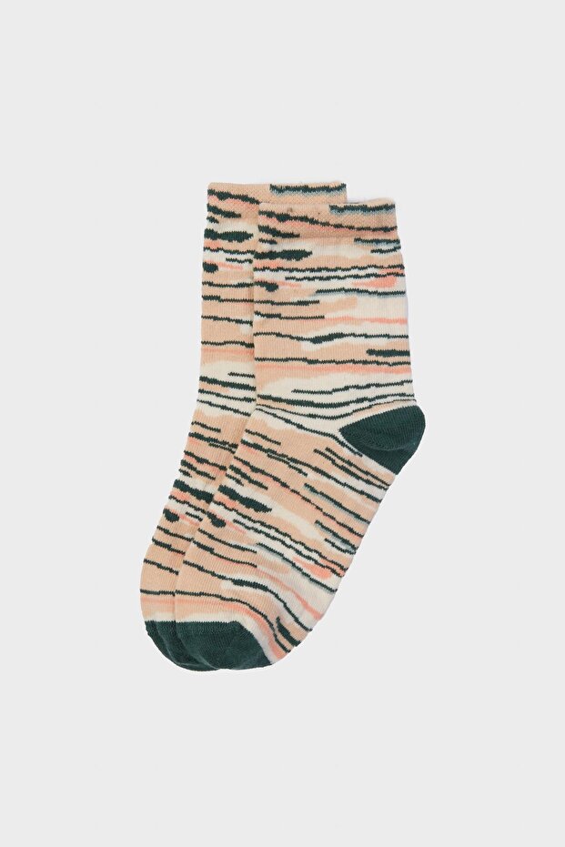 جوارب منقوشة للأولاد 23FW0NB3022 - 1