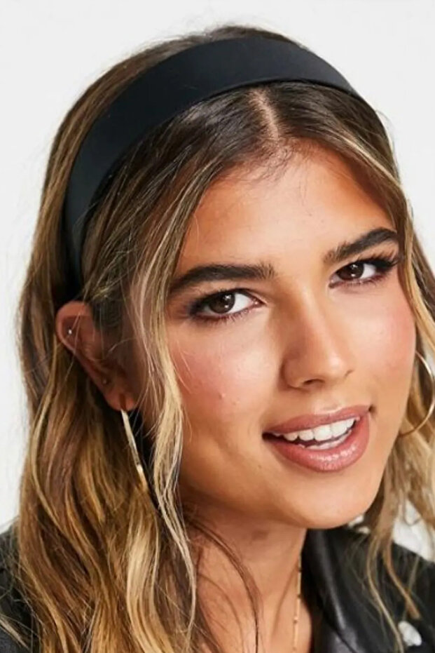 تاج ستان أسود نسائي 3 سم