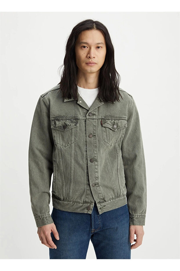 جاكيت جينز رجالي من ليفايس 72334-0695_THE TRUCKER JACKET SUMME
