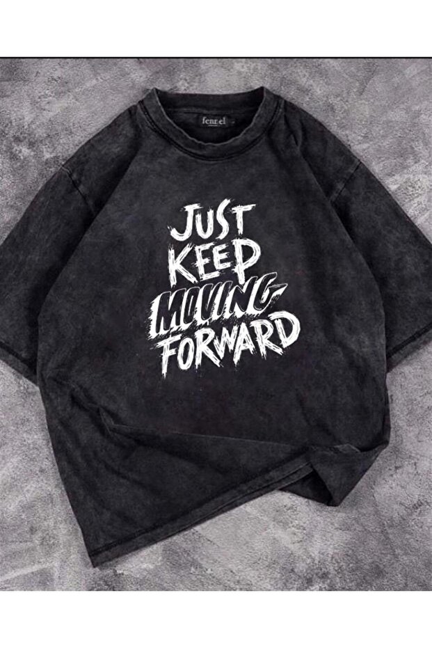 Washable 'Just Keep' Unisex Vintage T-shirt