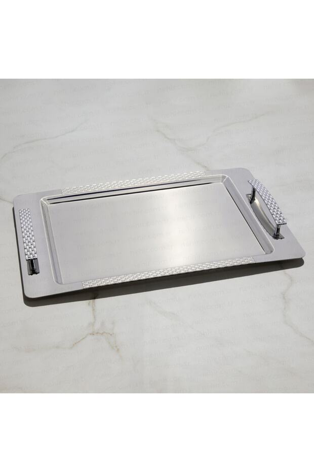 Sırma 2’li Sade Tepsi Seti (ÇAY VE KAHVE TEPSİSİ) - 2