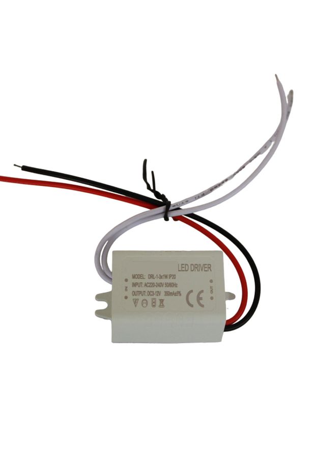 1-3X1W Led Driver 350mA 3-12V Power Led Sürücü IP20 Power Led Driver - 3