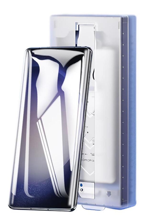 Galaxy S23 Ultra 6 Pack واقي شاشة سهل الاستخدام للجسم مع أداة سهلة الاستخدام