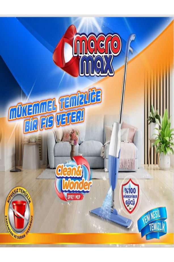 Sprey Mop Temizlik Mopu - 3