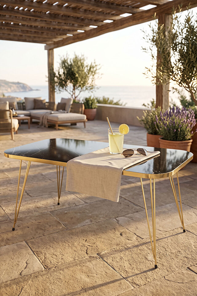Coffee Table Kr Gold Bendir Wire