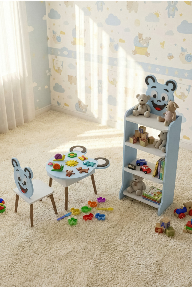 Happy Face Children's Room Furniture Set Multi-coloured