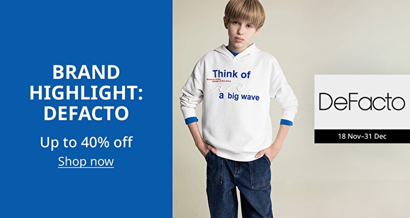 PIM_singlewidget_defacto brand_Brand highlight: DeFacto_Kids