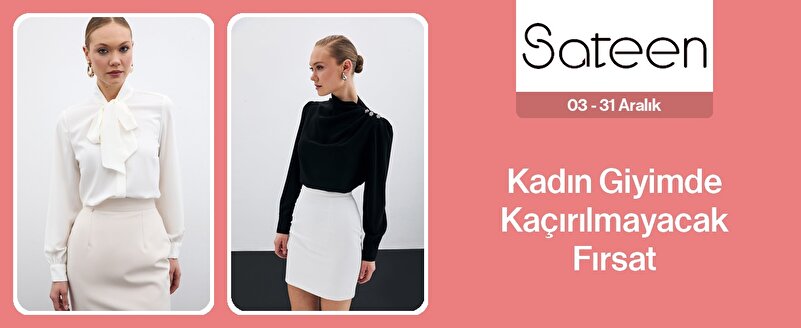 Kadın Giyimde Kaçırılmayacak Fırsat