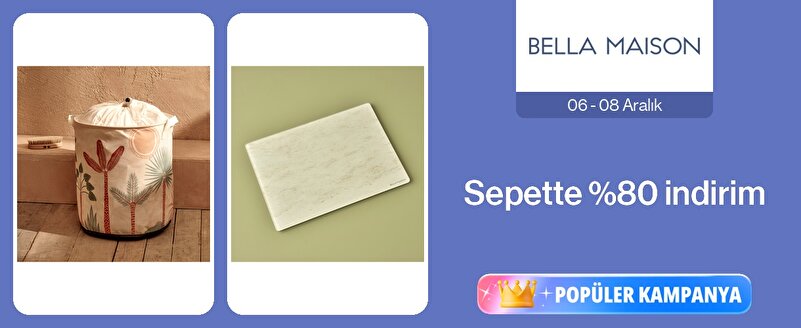 Sepette %80 İndirim