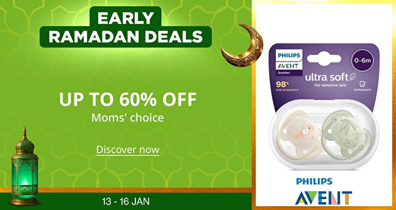 PIM_eventsinglewidget_Philips Avent Event_Up to 60% off_Supermarket & Health