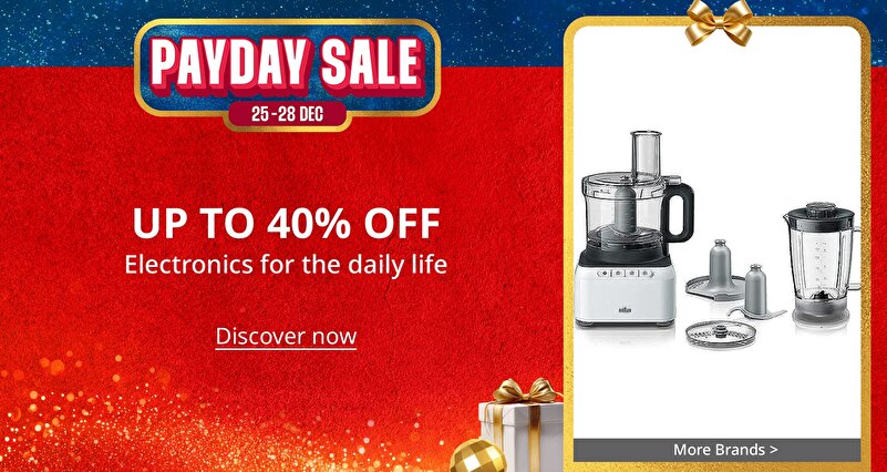 PIM_eventsinglewidget_Braun Beko Revlon 1P Event_Up to 40% off_Electronics