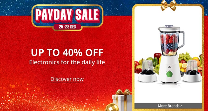 PIM_eventsinglewidget_Braun Beko Revlon 1P Event_Up to 40% off_Electronics