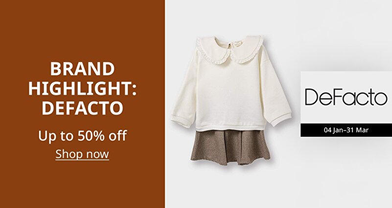PIM_singlewidget_Defacto Gulf Kids_Brand highlight: DeFacto_Kids