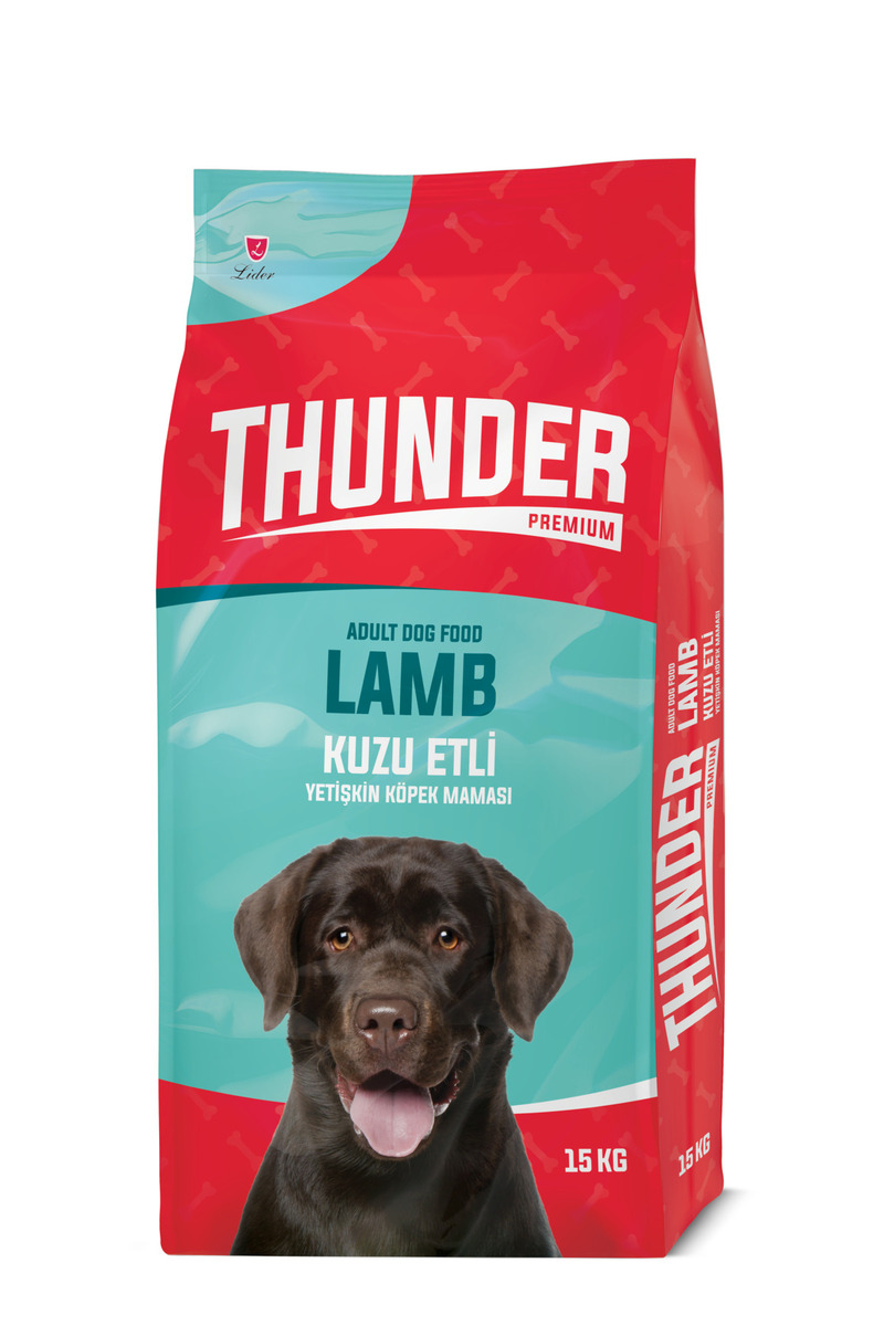 Thunder Kuzu Etli Ve Pirinçli Yetişkin Köpek Maması - 15 Kg