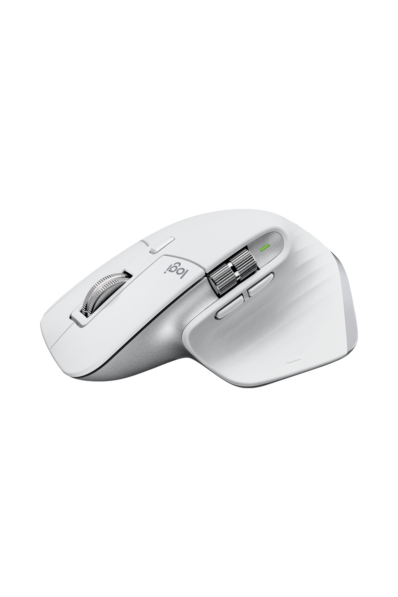 logitech MX Master 3S Performans 8000 DPI Optik Sensörlü Sessiz Kablosuz Mouse, Beyaz 910-006560