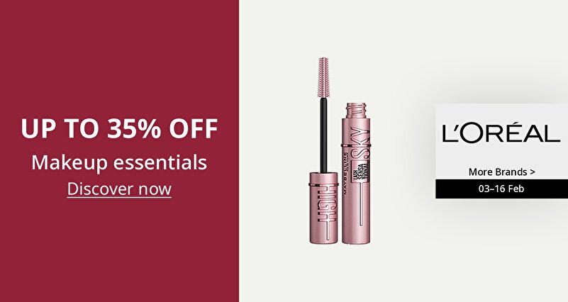 PIM_singlewidget_Loreal UAE ap5_Up to 30% off_Beauty