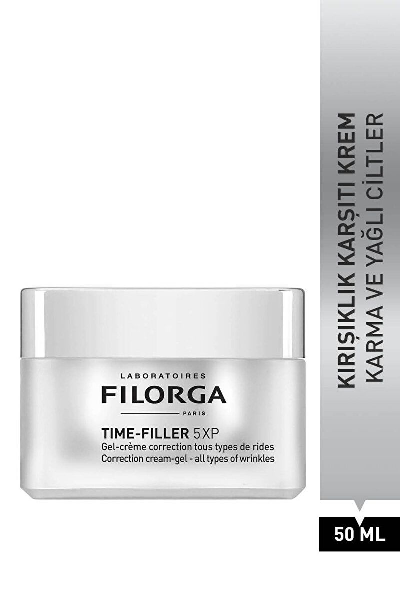 Filorga TIME-FILLER 5XP Karma Ciltler İçin Çizgi ve Kırışıklık Onarıcı Gündüz Bakım Jel Kremi 50ml