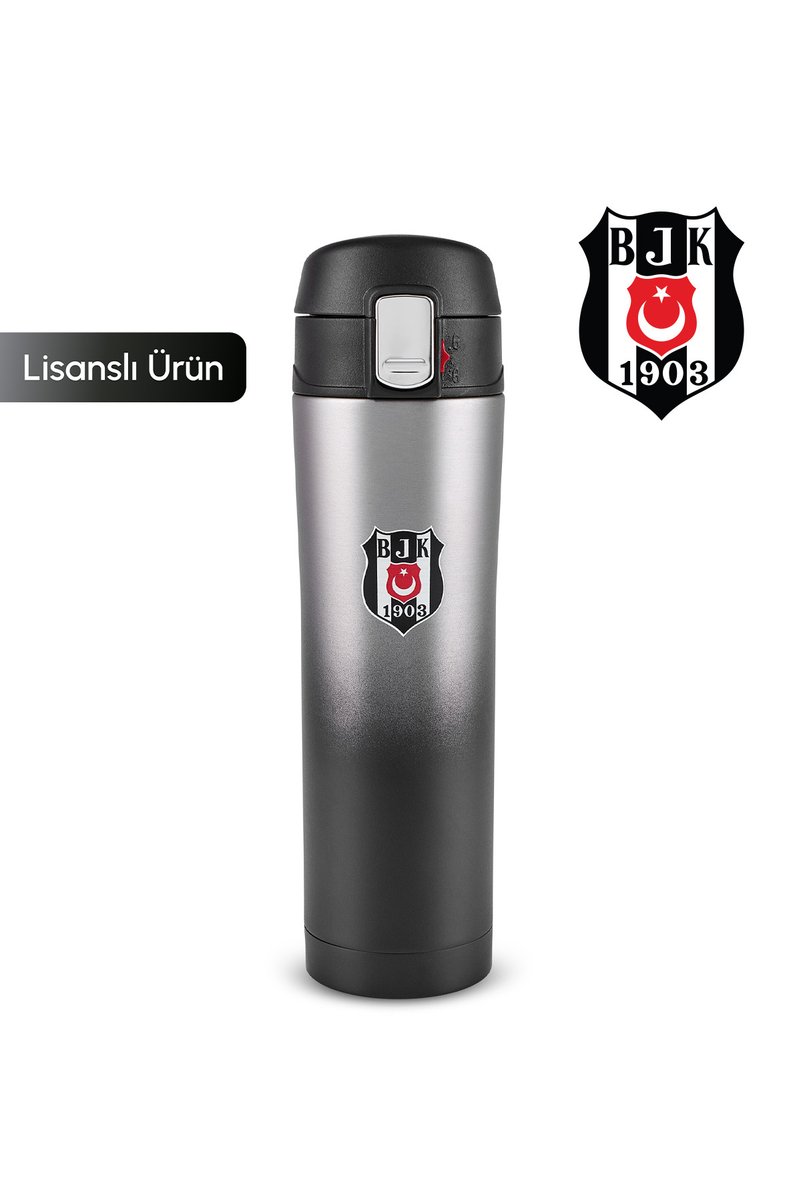 Karaca x Beşiktaş Lisanslı Çelik Sızdırmaz Termos Kutulu 450 ml