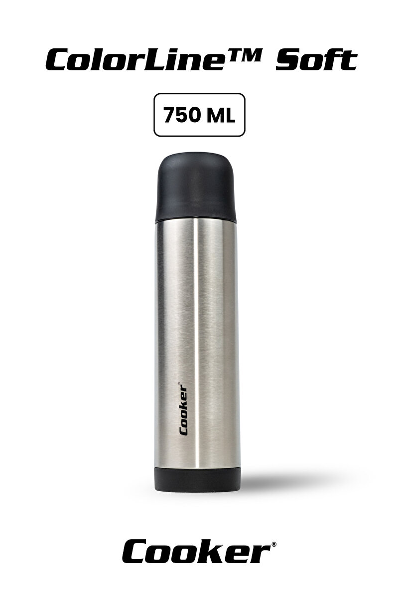 Cooker ColorLine Soft 750 ml Paslanmaz Çelik Termos CKR2002