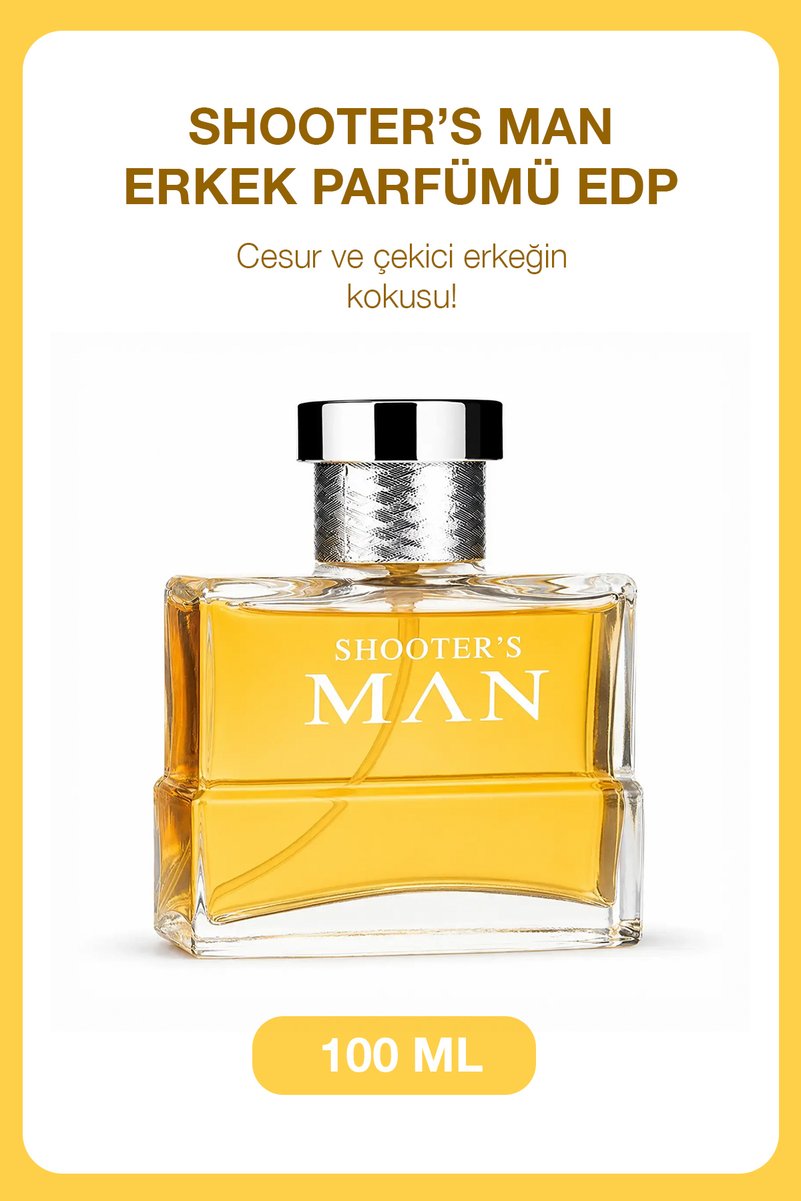 Farmasi Shooter’s Man Erkek Parfümü EDP 100 ml – Oryantal & Meyvemsi