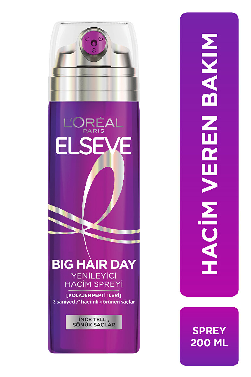ELSEVE Collagen Lifter [Kolajen Peptitleri] İçeren Hacim Veren Yenileyici Saç Spreyi 200ml