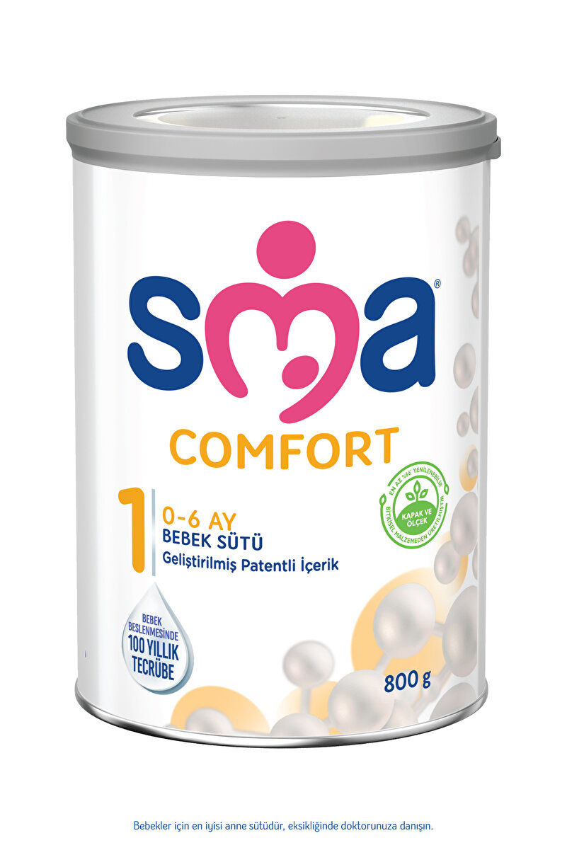 SMA Comfort 1 0-6 Ay Bebek Sütü 800 g