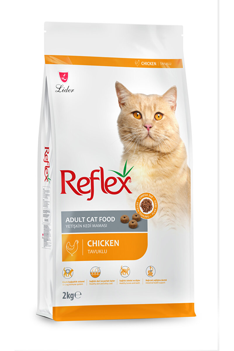 Reflex Tavuklu Pirinçli Yetişkin Kedi Maması 2 Kg