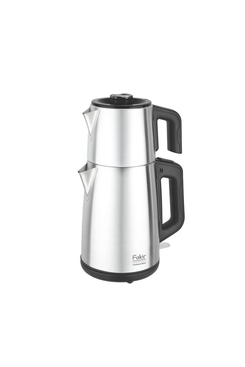 Fakir Chailand Maxi XXL Çay Makinesi Inox 1650W 2L Su 1.45L Demlik Otomatik Kapanma Çaycı