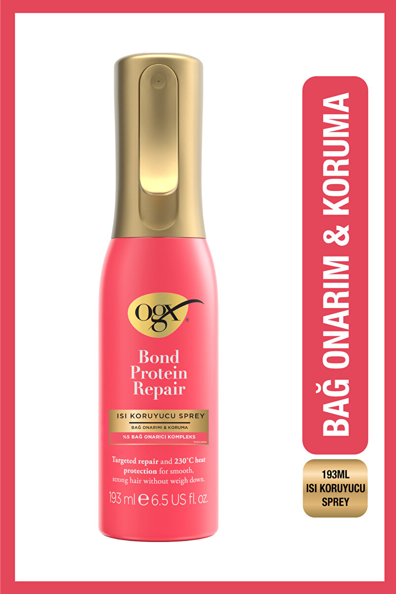 OGX Bond Protein Repair Isı Koruyucu Sprey 193 ml