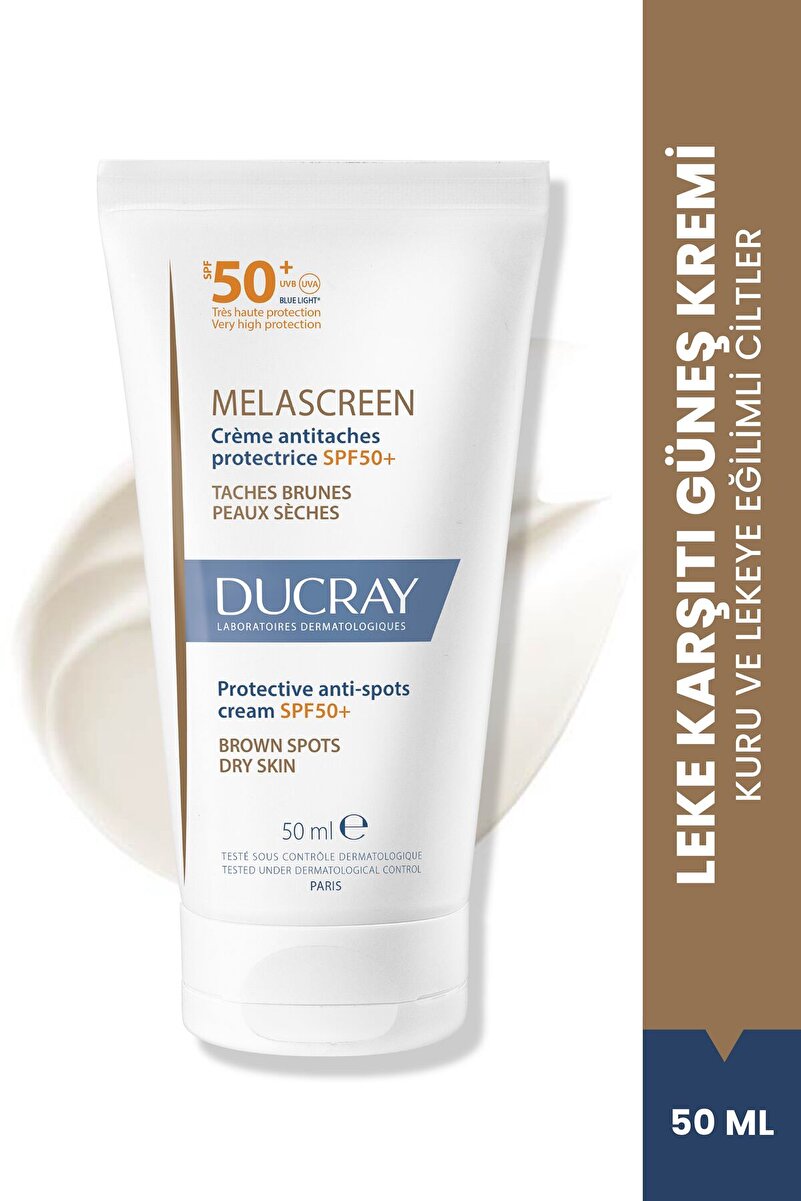 Ducray Melascreen Protective Anti-Spots Güneş Koruyucu SPF50+ 50ml