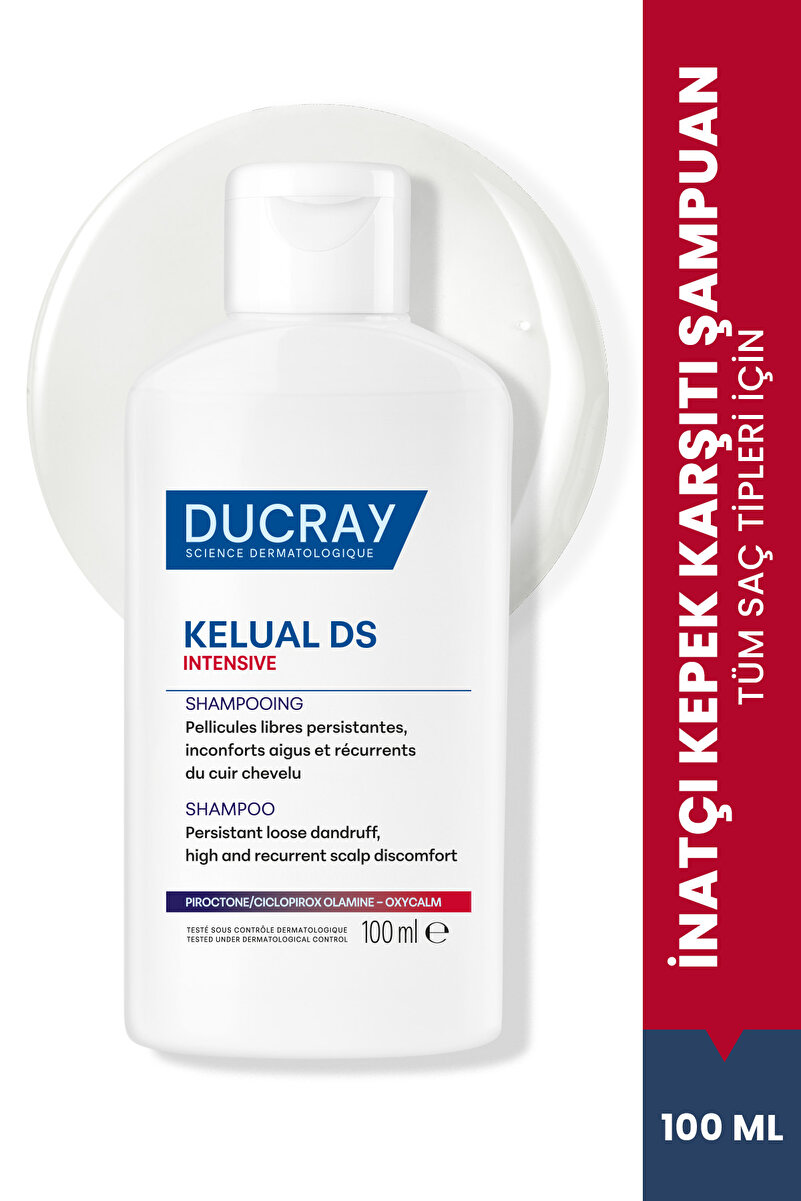 Ducray Kelual DS Intensive İnatçı, Yoğun ve Tekrarlayan Kepek Karşıtı Şampuan 100 ml