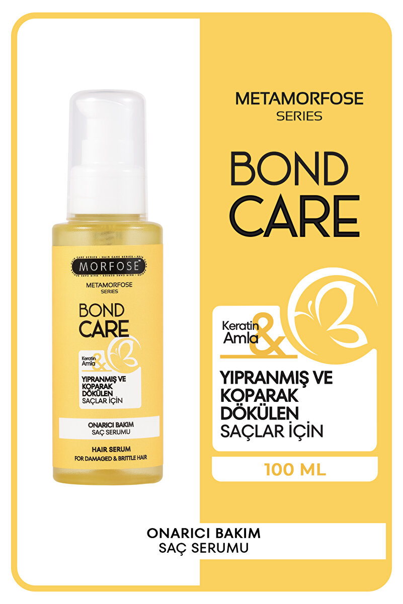Morfose Metamorfose Bond Care Onarıcı Bakım Saç Serumu 100 ML
