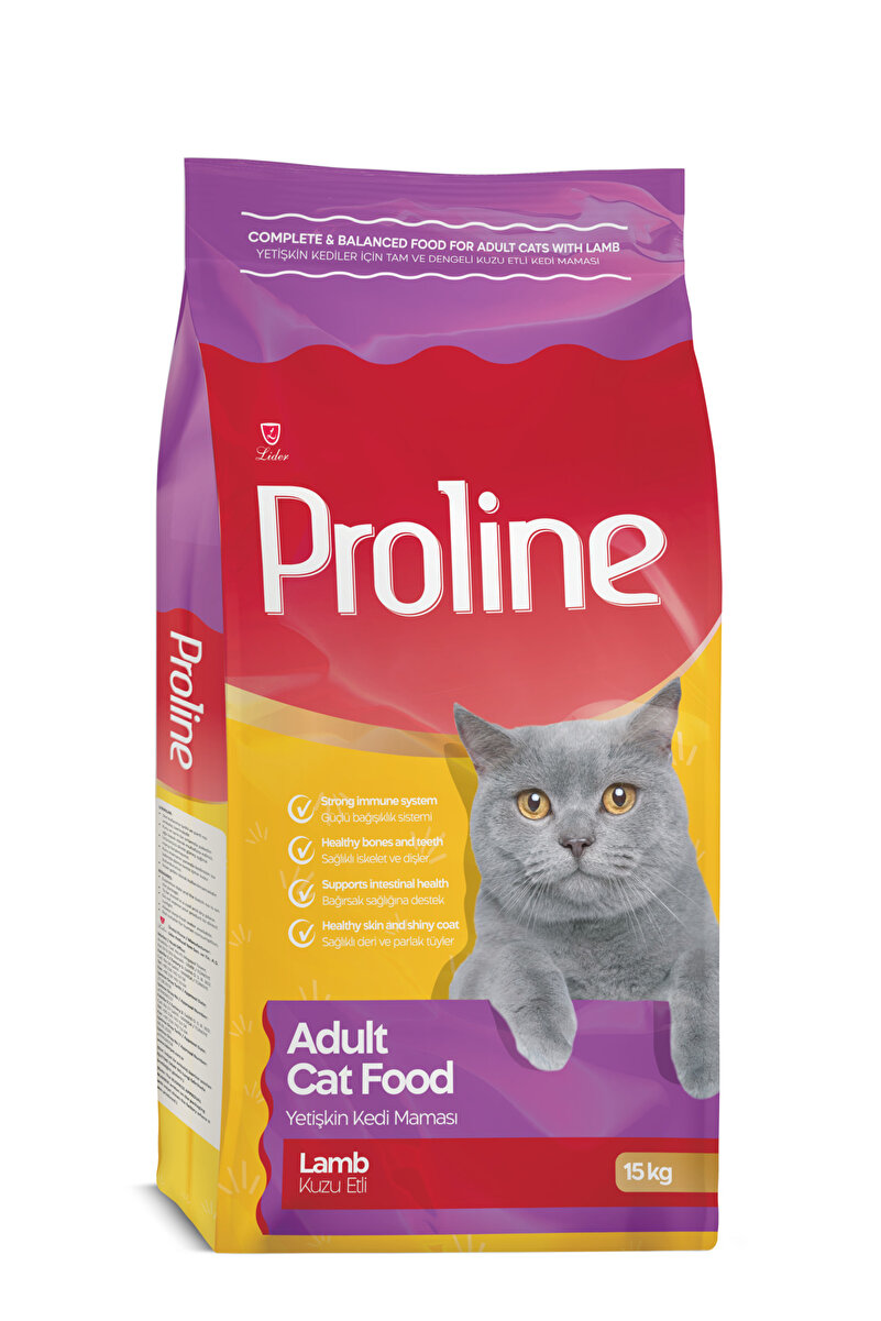 Proline Proline Kuzu Etlı Yetiskin Kedi Maması 15 Kg
