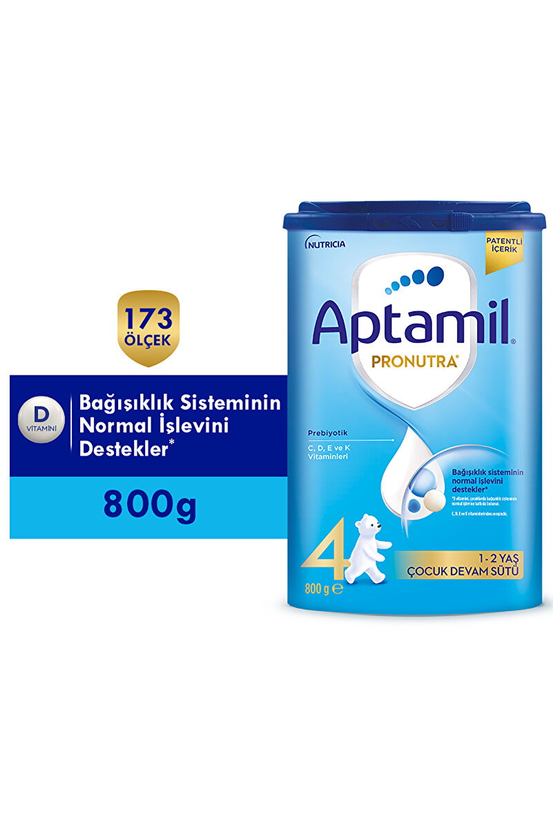 Aptamil 4 Prebiyotikli Çocuk Devam Sütü 800 Gr