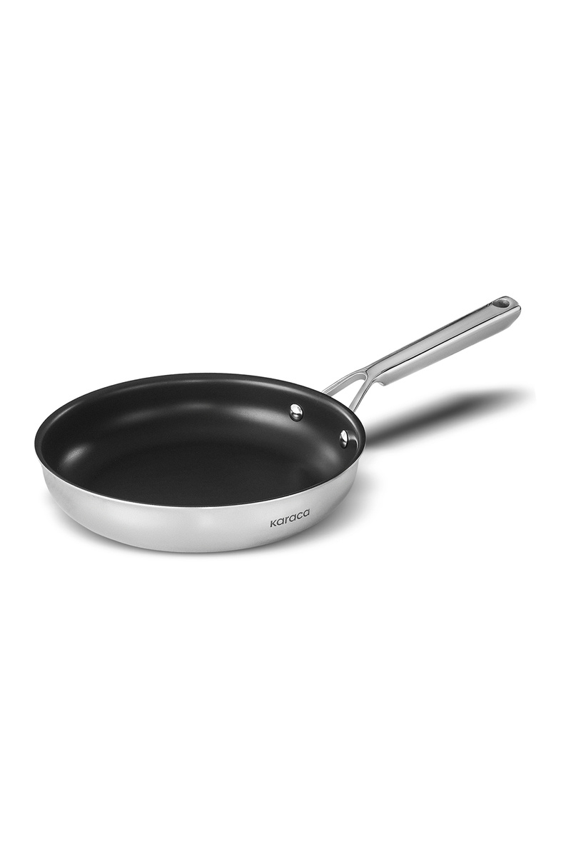 Karaca Plasma Steel 316+ 3Ply Yanmaz Yapışmaz Çelik Tava 30 cm