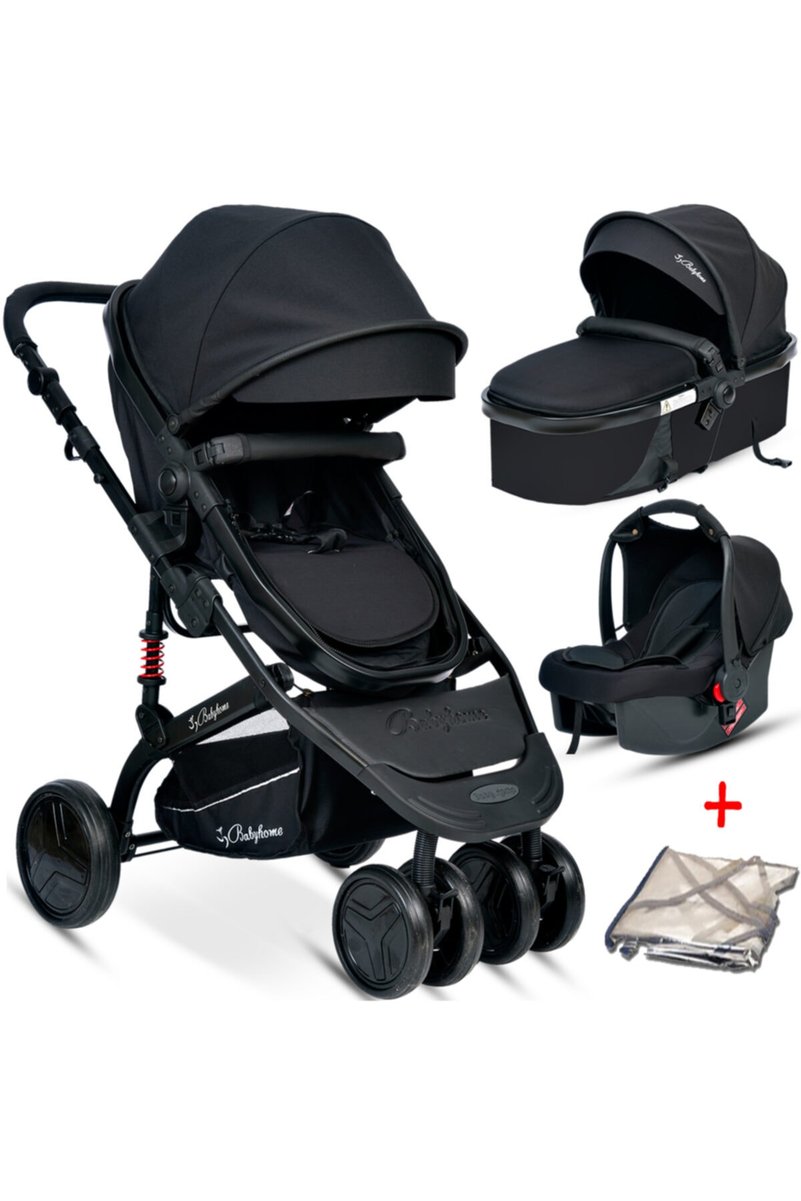 Baby Home Bh-945 Paris Amortisörlü Travel Sistem Bebek Arabası