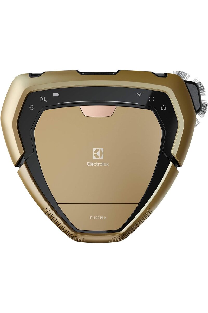 Electrolux VP Pure i92 PI92-6DGM Üçgen Tasarımlı Robot Süpürge, 3D Görüşlü, 120 Dk Çalışma Süper Hızlı Şarj,