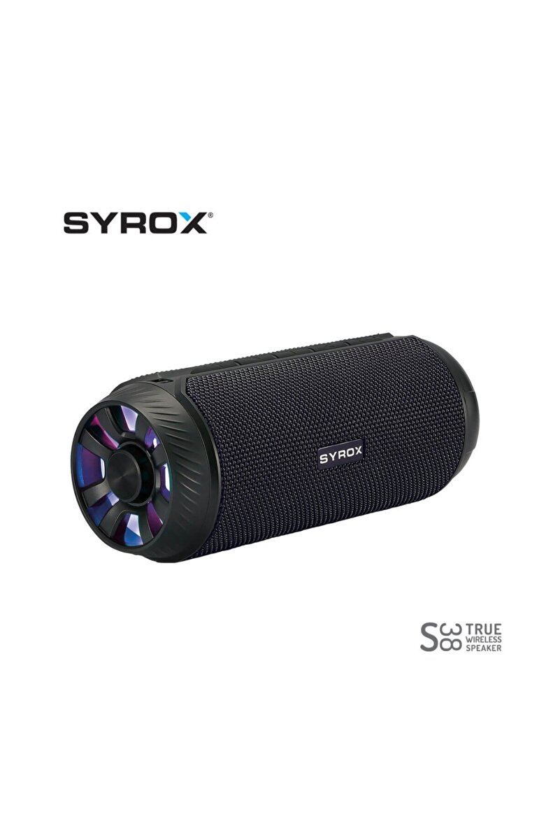 Syrox S38 TWS 5.1 Bluetooth Led Işıklı Full Bass Hoparlör