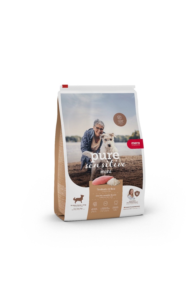Mera Pure Sensitive Mini Hindili ve Pirinçli Yetişkin Köpek Maması 4 kg