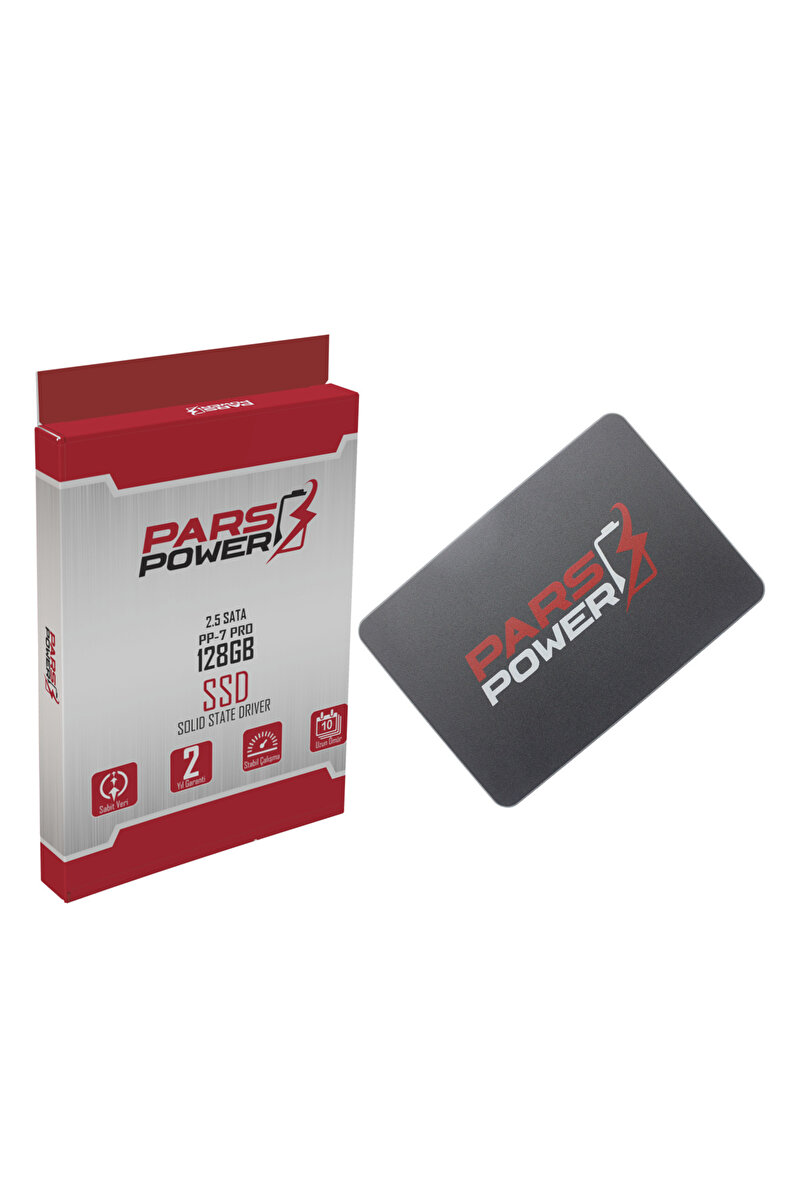 ParsPower PARS POWER 2.5" PP-7 PRO 128 GB 3D Nand (500/450) SATA 3.0 SSD