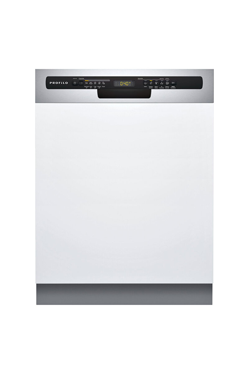 Profilo BMA4451E3 D Enerji Sınıfı 5 Programlı Yarı Ankastre 13 Kişilik Bulaşık Makinesi