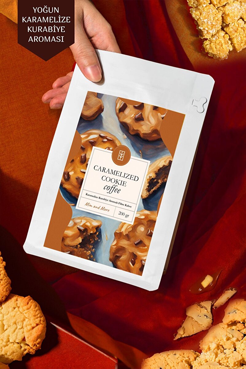 Mim and More Caramelized Cookie Coffee – Karamelize Kurabiye Aromalı Filtre Kahve 200 gr